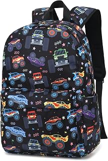 CAMTOP Dinosaur Preschool Backpack for Boys Girls Age 3-8 - Water-Resistant Toddler Kindergarten Bookbag with Padded Straps