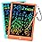 BUKEBU LCD Writing Tablet Doodle Board, Colorful Drawing Pad, Electronic Drawing Tablet, Drawing Pads,Travel Gifts for Kids Ages 3 4 5 6 7 8 Year Old Girls Boys (10.5 inch, Blue&Orange)
