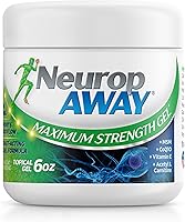 Vista 9 de NeuropAWAY® Gel de máxima resistencia, para molestias nerviosas, ardor, hormigueo y entumecimiento, 2 onzas