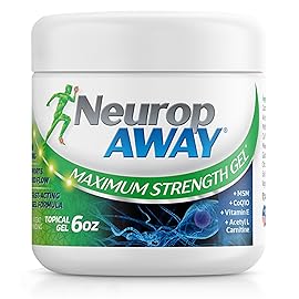 NeuropAWAY Maximum Strength Gel, for Nerve discomfort, Burning, Tingling, and Numbness 6oz
