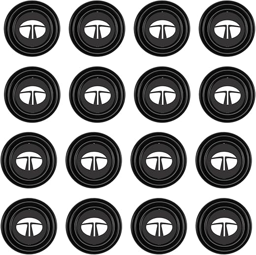 Mrs Fix 16 Pcs Rubber Shock Absorber For Car Door Protection Guard Accessories And Gadgets, Durable Pads And Protectors For Nexon, Punch, Harrier,...