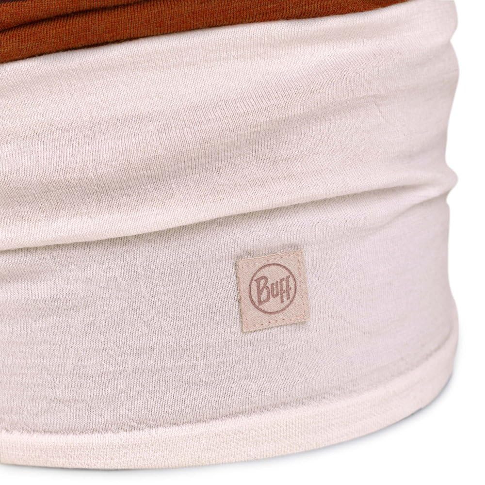 Buff Pañuelo tubular unisex de lana merino con bloques de color