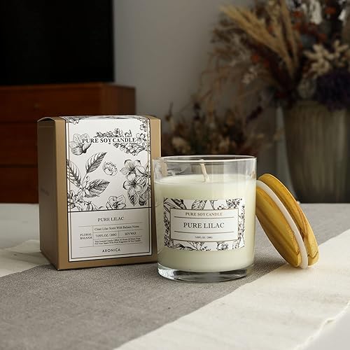 Vista 47 de Aronica Blueberry Summer Candles for Home, Pet Safe Candles Non Toxic, House Decor Aesthetic, Regalos De Verano para UNA Casa, Labor Day Small Gift