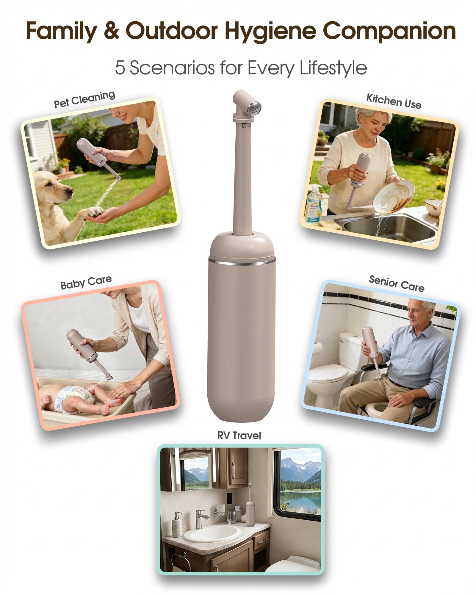 Portable Bidet for Travel & Camping -7
