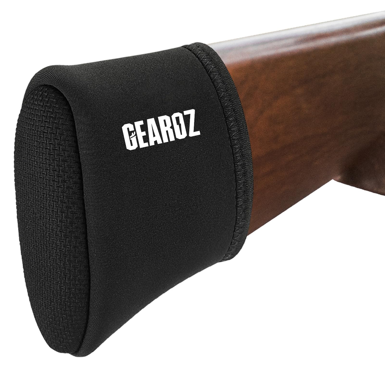 Slip-on Recoil Pad for Shotgun with 0.39" Gel Filled, 20 Gauge Buttstock Recoil Pad Spacer, Anti Slip Rifle Shoulder Recoil Reducing Sleeve, AR Gun Butt Stock Cushion for Shooting and Hunting