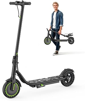 Foldable Electric Scooter for Adults, 350W/500W Motor, Up to 22 MPH, 8.5"/10"/14" Tires, 1531 Miles Range, Dual Brakes E Scooter