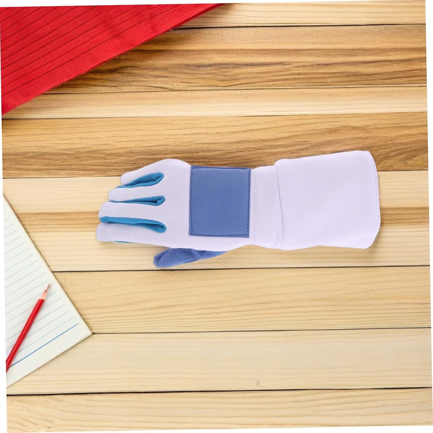 Hemoton Comfortable Fencing Glove with Padded Nylon Palm for Epee