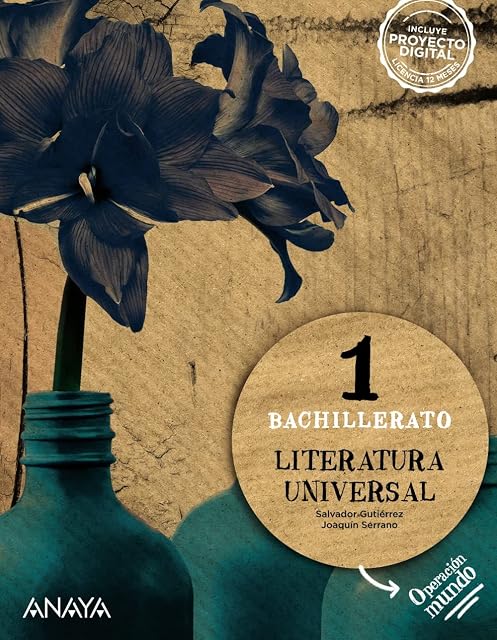 Portada de Literatura Universal 1º Bachillerato