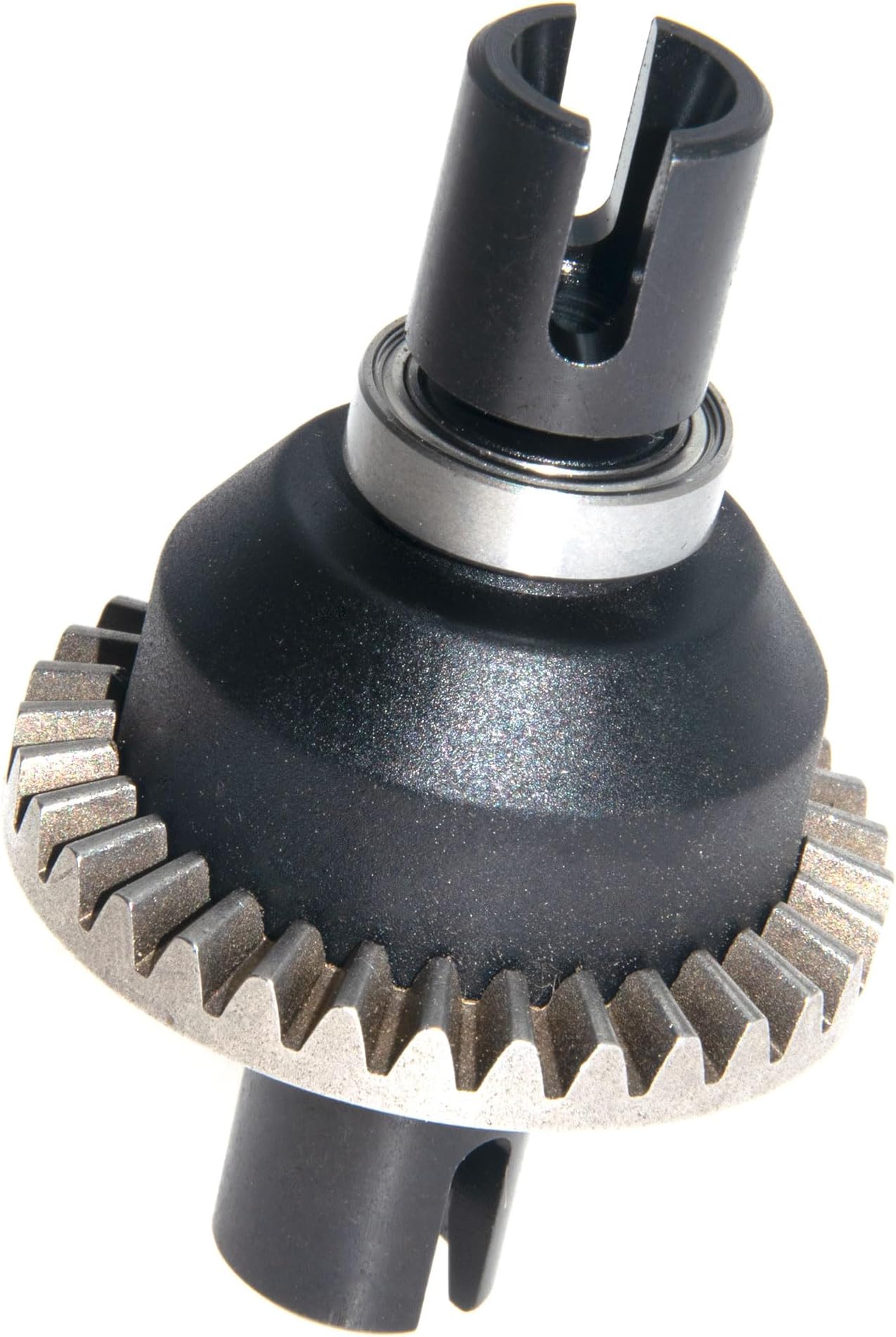 Differential Gear Compatible with 1/10 JLB Racing Cheetah Diff Gear Parts Brushless RC Car Accessories Steel Upgrade Replace EA1057(Black)