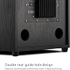 Subwoofer amplificado de 10" para hogar, 300W RMS, graves de alta fidelidad, gabinete de MDF con disipador de calor 7