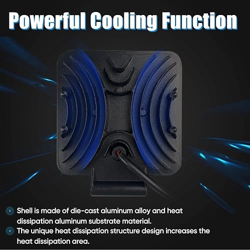 Miniatura 5 de Luces LED de trabajo para camión de 4 pulgadas, vainas de luz LED de 120 W, 10000 lm, 12 V, 24 V, tractor, ATV, RV, barco, camioneta, carrito de