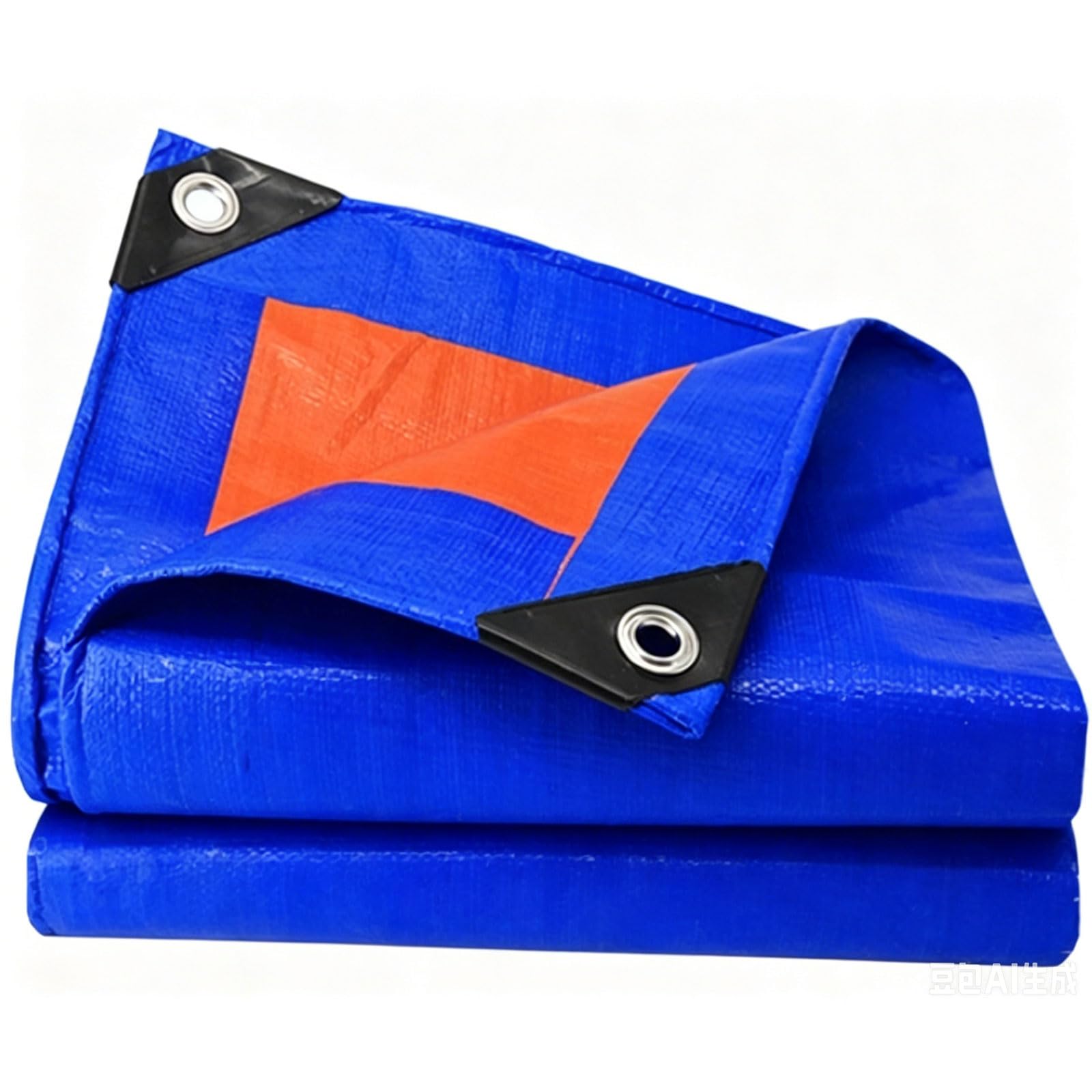 Lona impermeable para camping y muebles de jardin azul cuadrada de polietileno duradera