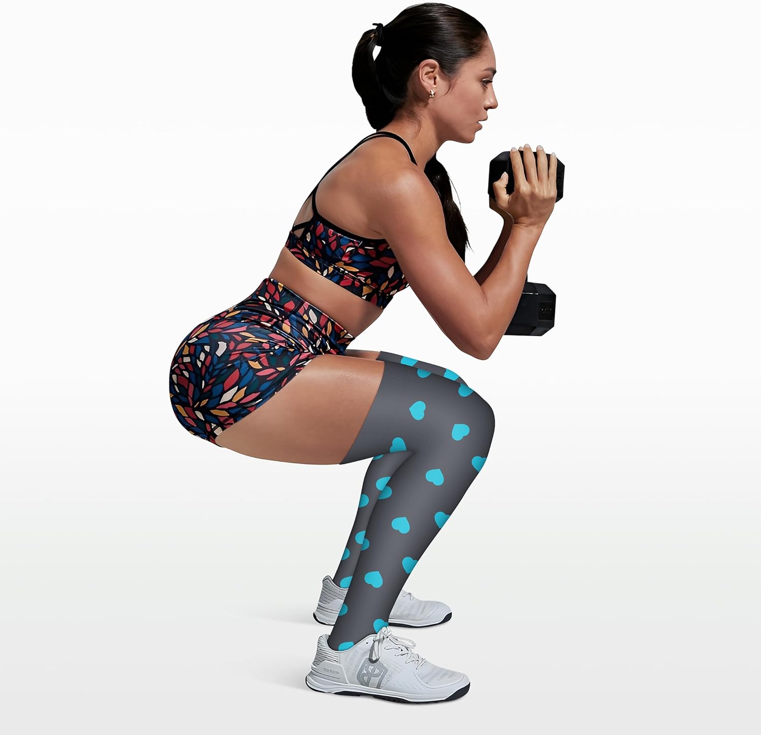 CHARMKING Compression Socks (3 Pairs) Knee High Compression Sock for Women & Men Stockings for Running, Cycling,Athletic - Image 3