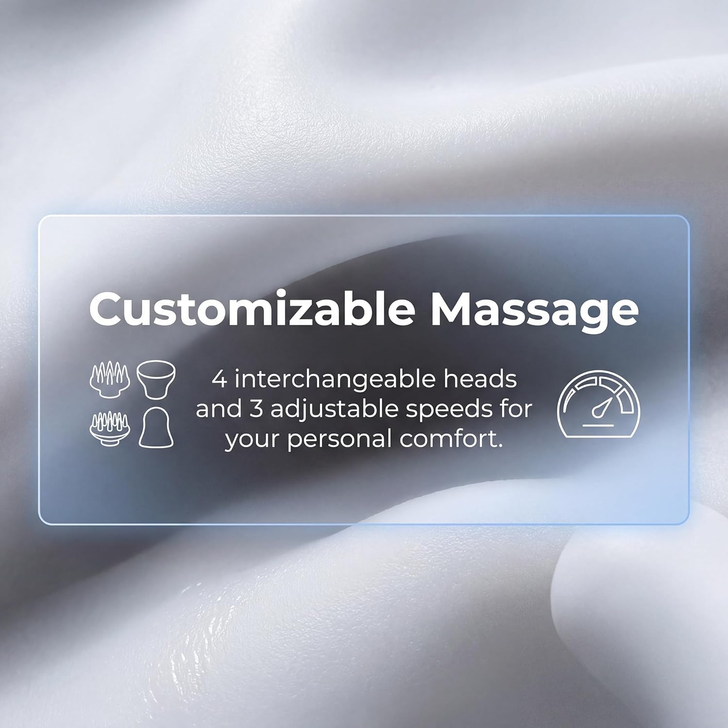 Handheld Massager, Mini Shiatsu Kneading Massager for Neck, Shoulder & Back Pain Relief, 169g Portable with 4 Heads & 3 Speeds, Ultra Quiet 55dB, Rechargeable Relaxation Gift for Office, Travel