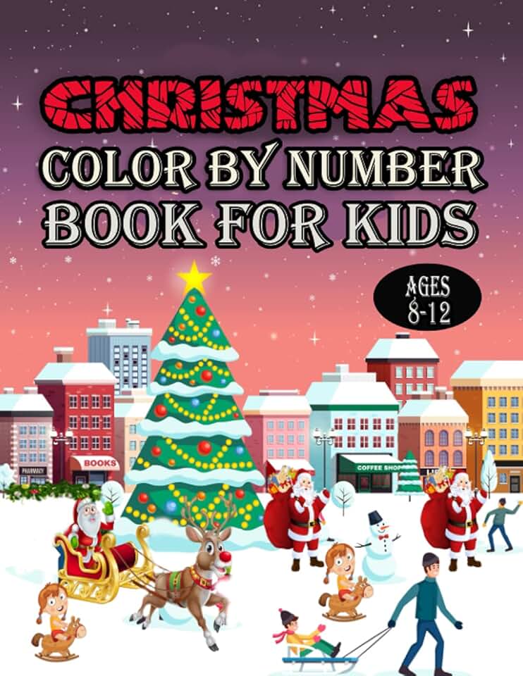Amazon.com: color by number coloring books for kids