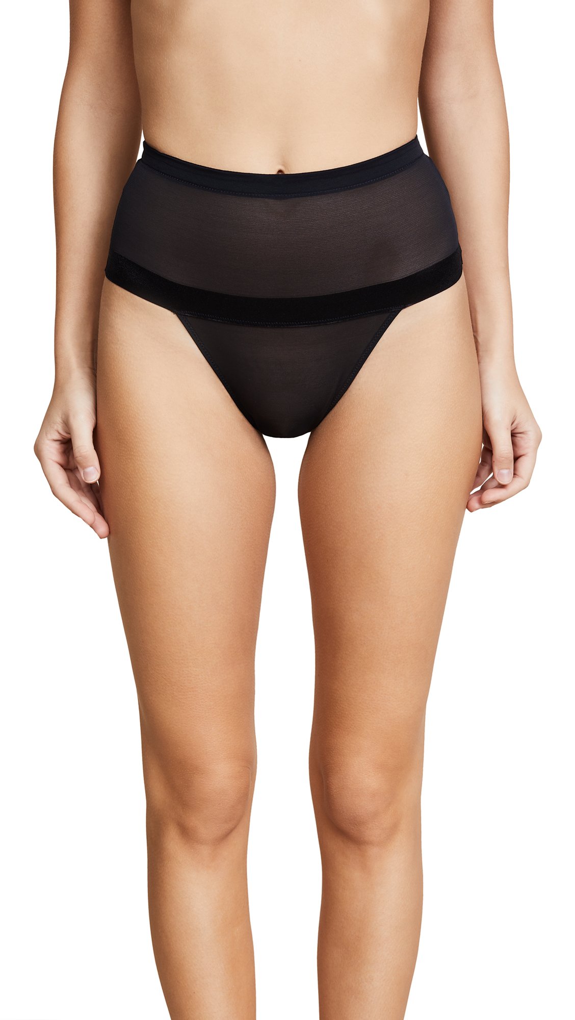 Yummie Womens Elegant Edge Thong