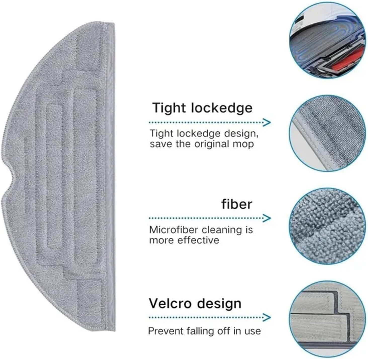 Accessory Kit, Compatible with Roborock, S8 Pro Ultra S8+ S8 Main Side Brush Filter Mop Dust Bag Replacement Parts