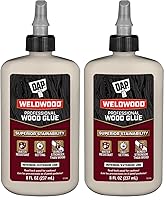 Vista 8 de DAP Weldwood - Pegamento profesional para madera, amarillo, 8 onzas (7079800480)