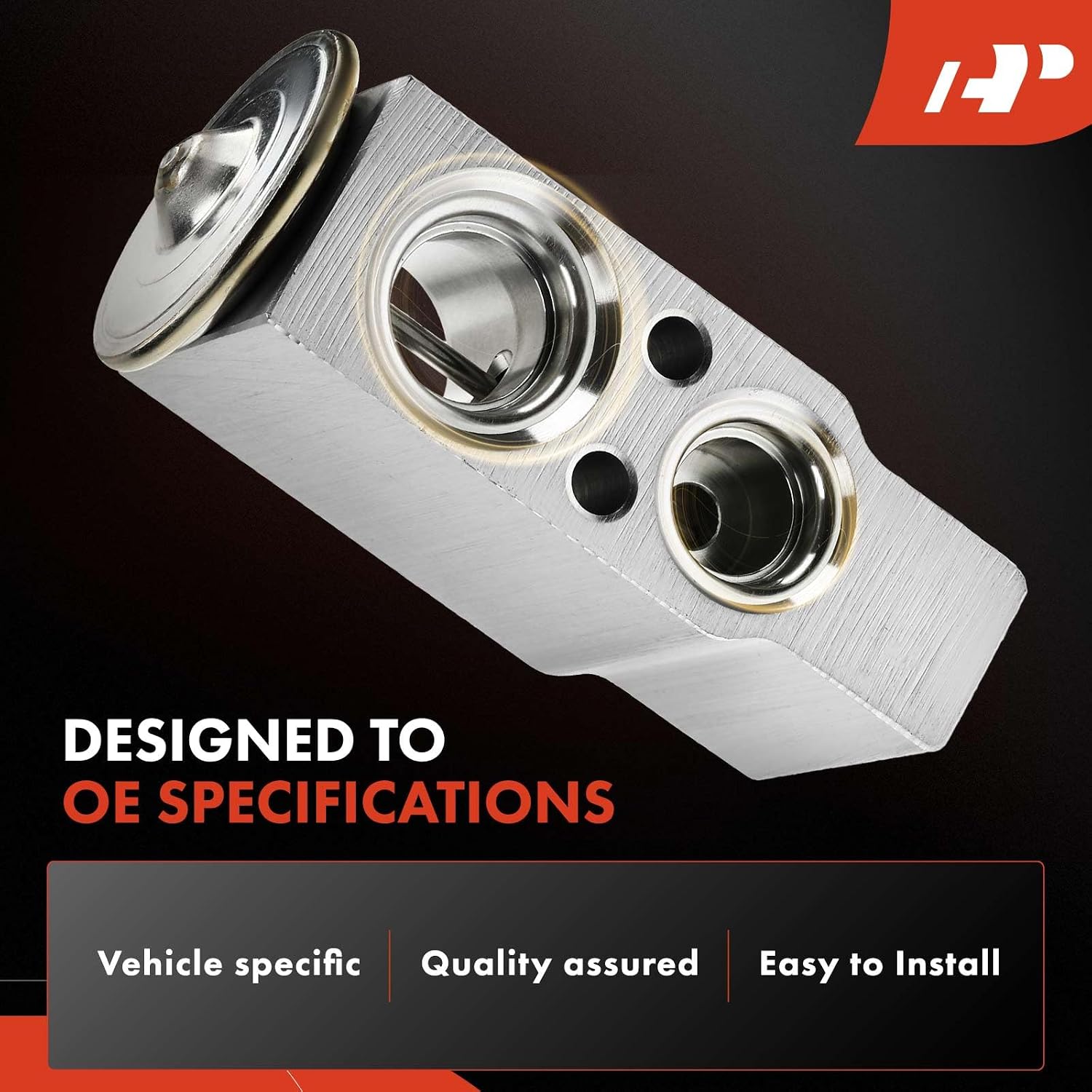 A-Premium AC Expansion Valve Compatible with Jeep Liberty 2008-2011 3.7L & Dodge Nitro 2007-2011 3.7L/4.0L, SOHC, Gas