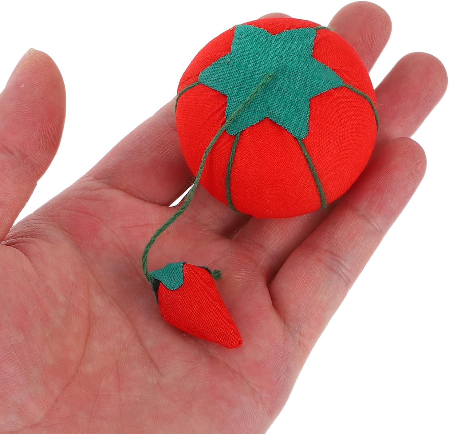 Lurrose 30Pcs Pin Cushion: Sewing Tomato Pincushion - Tomato Pin Cushion for DIY Handcraft Tool Cross Stitch Sewing