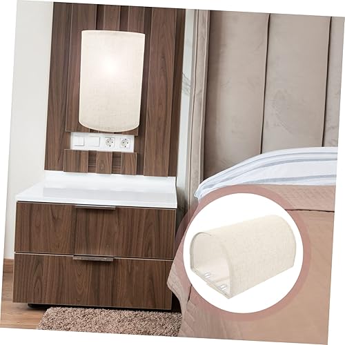 Miniatura 9 de DOITOOL 1 juego de pantalla desmontable para lámparas de piso y escritorio, moderna cubierta de luz de pared de repuesto para sala de estar y