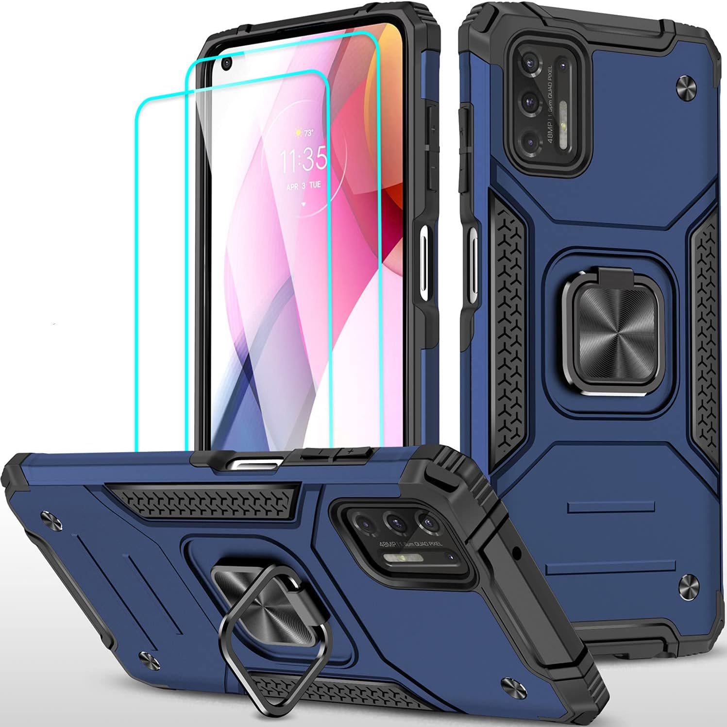 Screen Protector Moto Stylus 2021 Case Amytor Moto G Stylus 2021