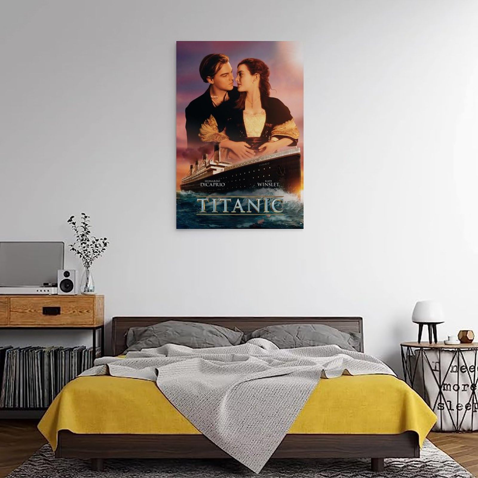 Poster Sur Toile Full Metal Jacket - Déco Cinéma 50x75cm - Impression Haute Qualité, Cadre Pin - Pour Salon, Chambre