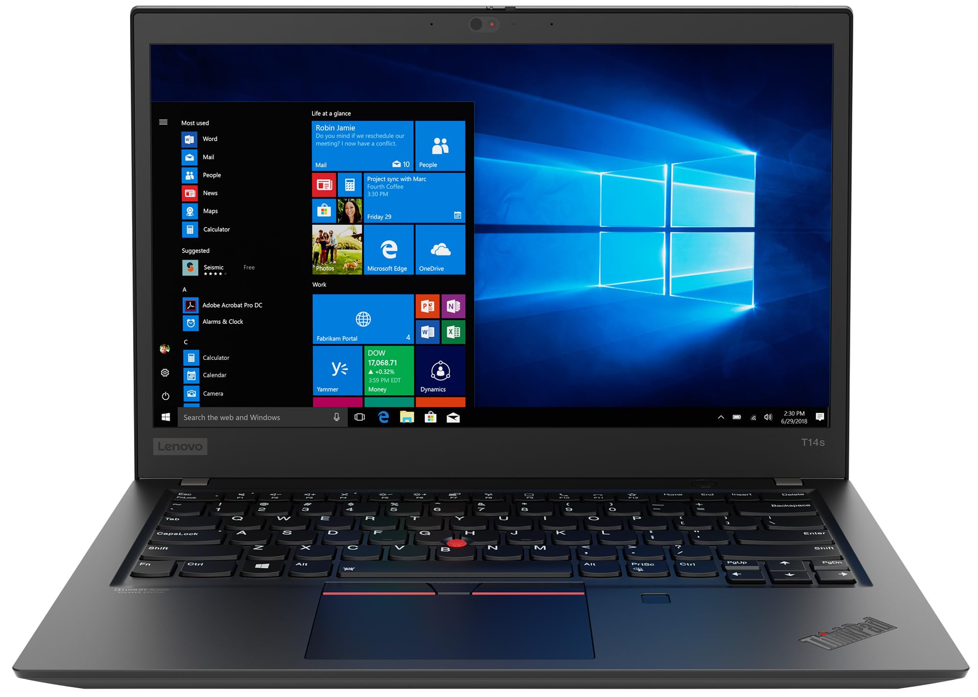 Amazon.com: Lenovo ThinkPad T14s Business Laptop, 14in