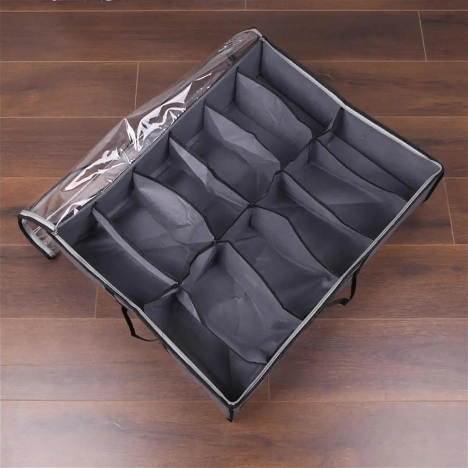 Organizzatore Di Scarpe Sotto Il Letto Scatola contenitore for scarpe pieghevoli con cerniera liscia sotto il letto Organizer for scarpe for scarpe da ginnastica Per Risparmiare Spazio