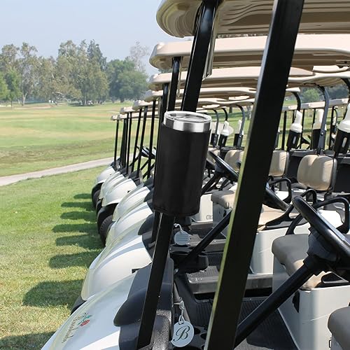 Miniatura 7 de Xxerciz Portavasos magnético para carrito de golf, organizador de telémetro, soporte para botella de bebida, caja de herramientas, carretilla