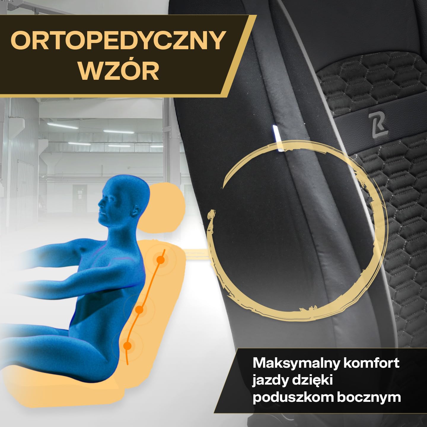 Lucaro Pokrowiec uniwersalny do wszystkich modeli samochodów z ekologicznym pokrowcem TORO Czarny i szary - Pokrowce i ochraniacze na samochód Idealny jako akcesorium samochodowe