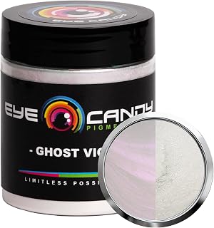 Eye Candy Premium Mica Powder Pigment “Ghost Violet” (25g) Multipurpose DIY Arts and Crafts Additive | Woodworking, Natural Bath Bombs, Resin, Paint, Epoxy, Soap, Nail Polish (Ghost Violet, 25G)
