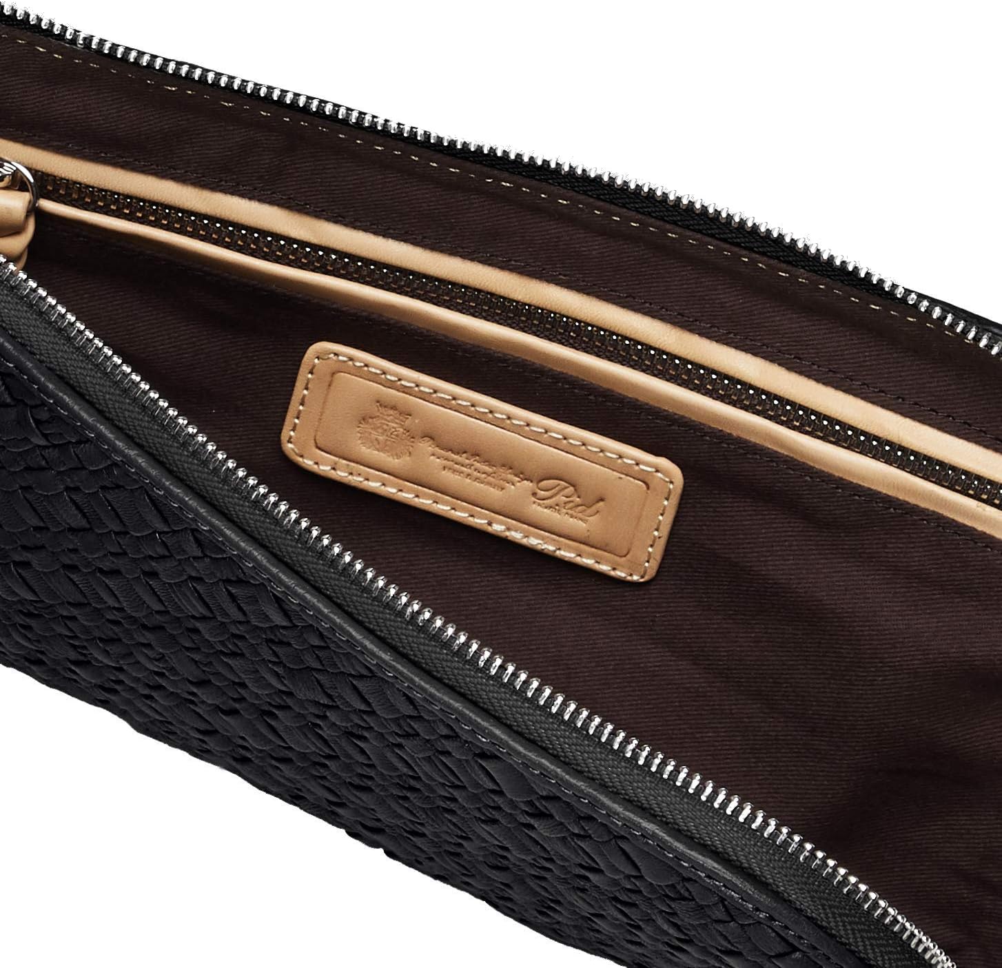 Braided Leather PAH101, Dark Denim (02)