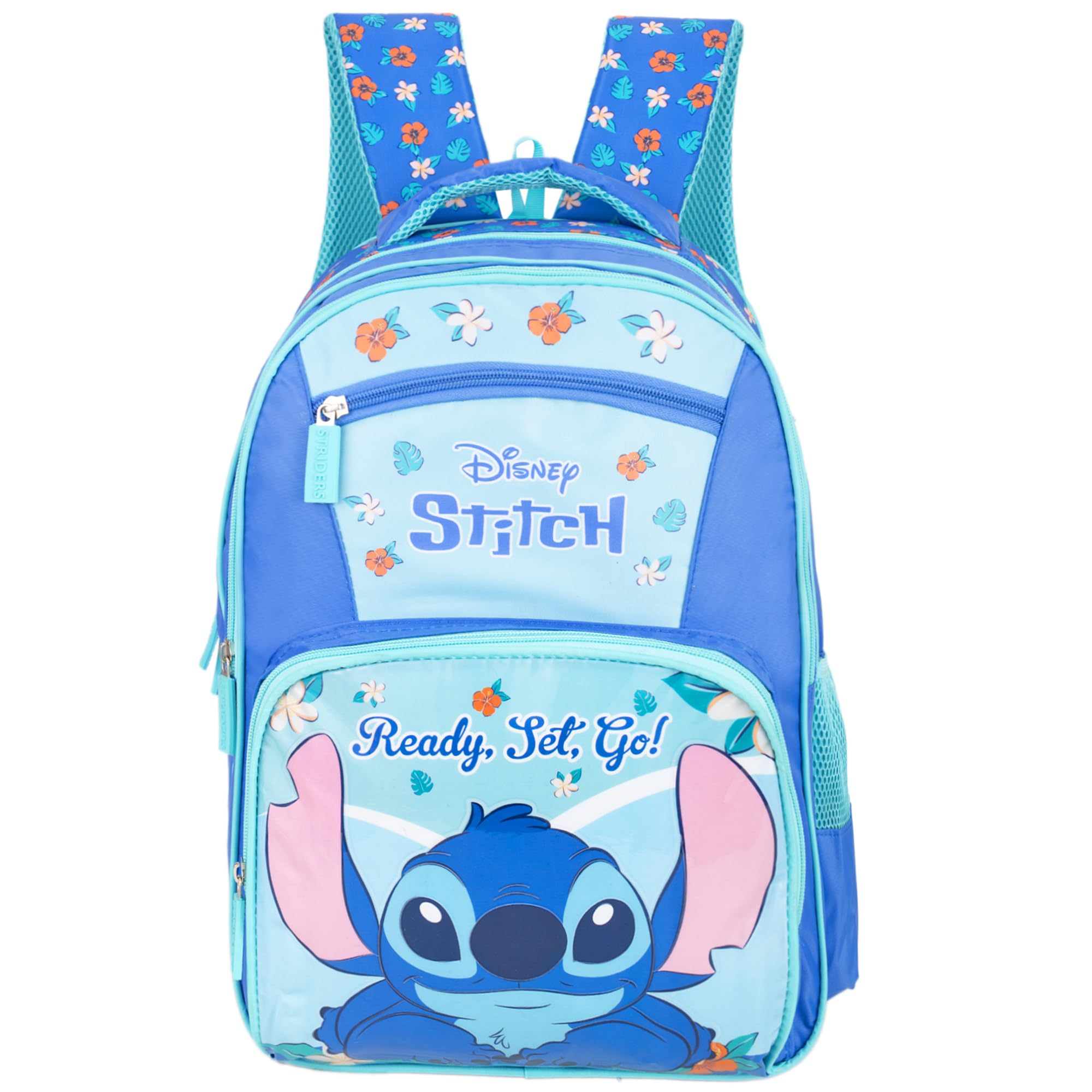 Stitch Backpack 16 Inch School Bag with Multiple Compartments, Boys & Girls-image-18