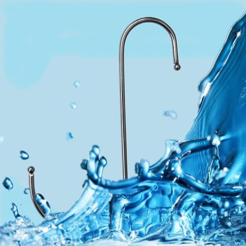 Miniatura 7 de Ganchos en S de metal para colgar (paquete de 12) de acero inoxidable grande de 6 pulgadas con tapón redondo antideslizante para armario, ropa,