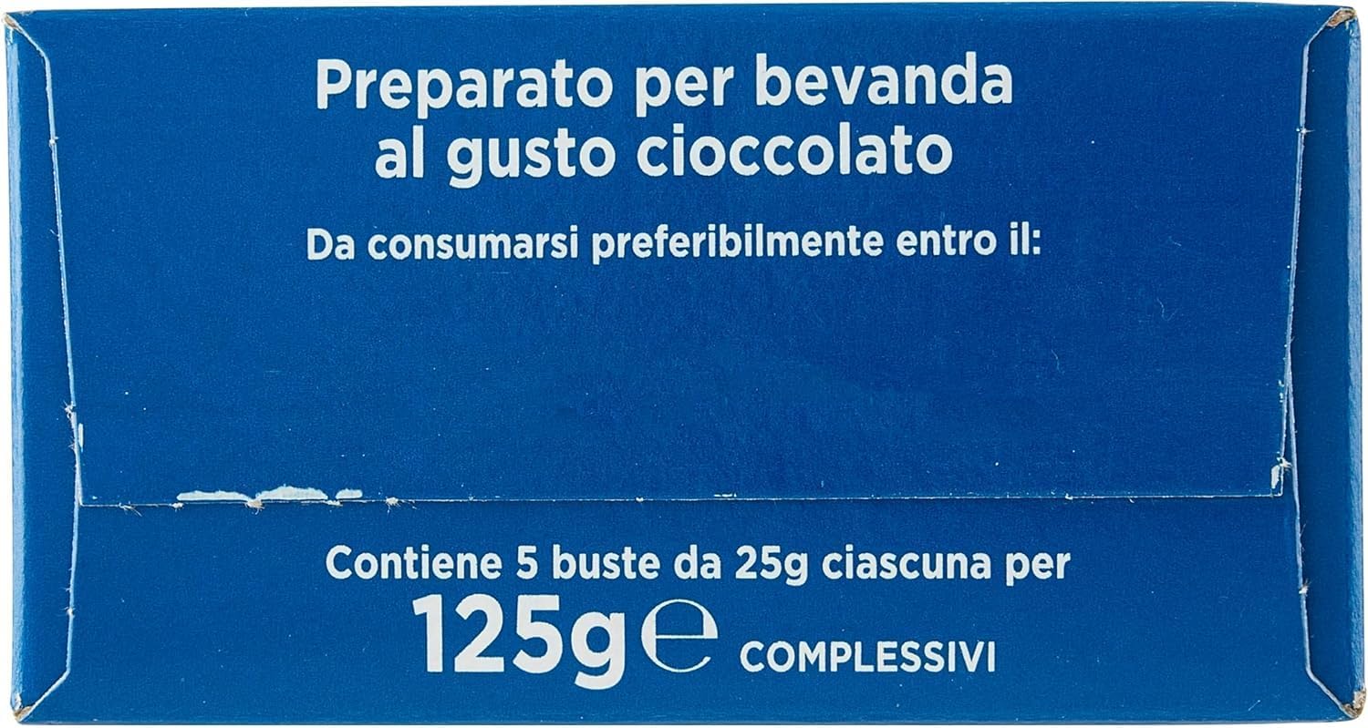 Italian Gourmet Ciobar Classico Chocolat Cameo – Chocolat Chaud Épais & Crémeux, Préparation en Poudre pour Boisson Cacao, Lot de 6 x 125 g (750 g) + Italian Gourmet Polpa
