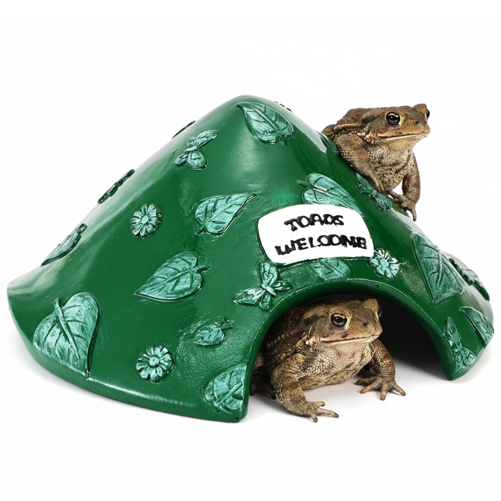 TOPZEA Frog and Toad House, Green