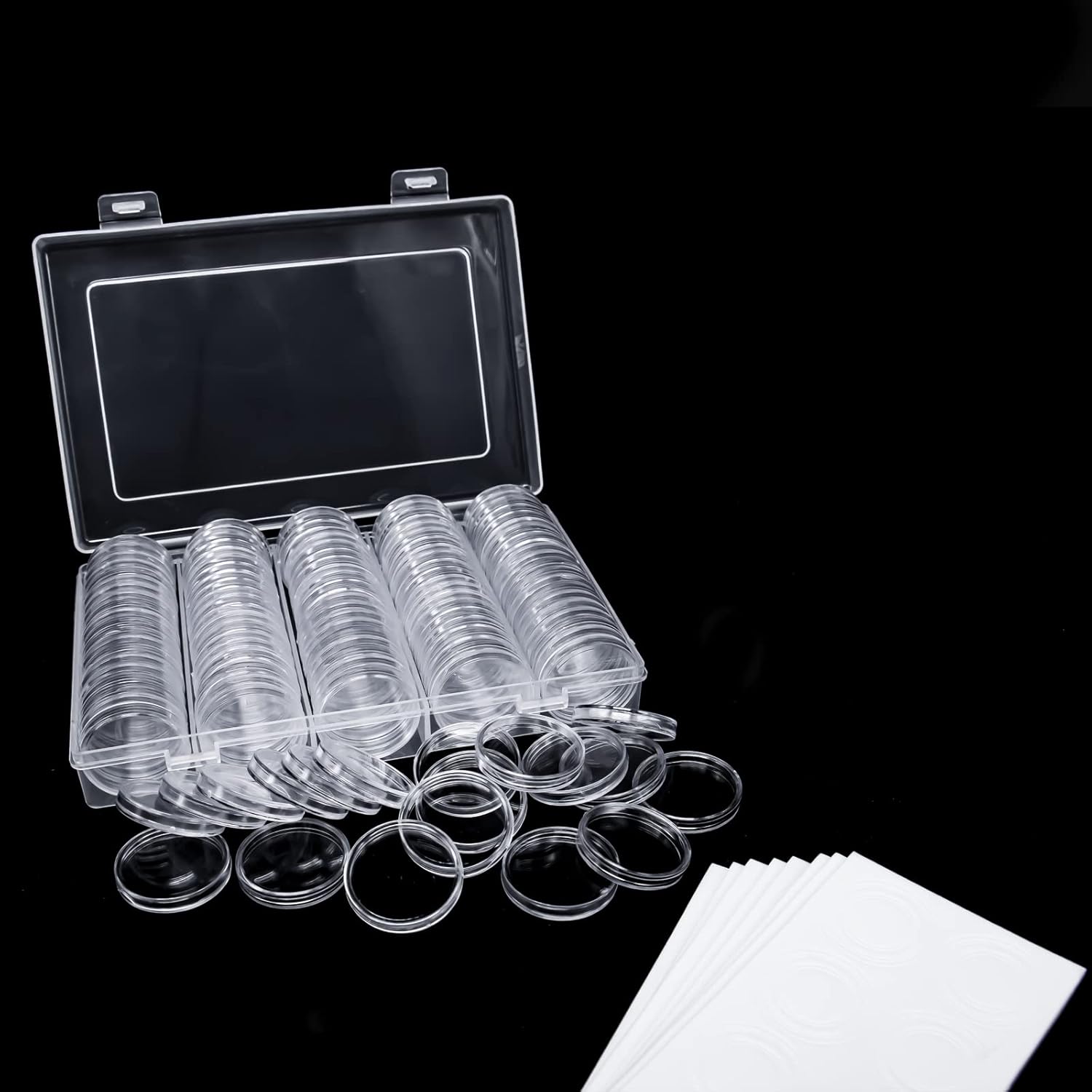 Almacenador de Monedas y Cajas de Envío