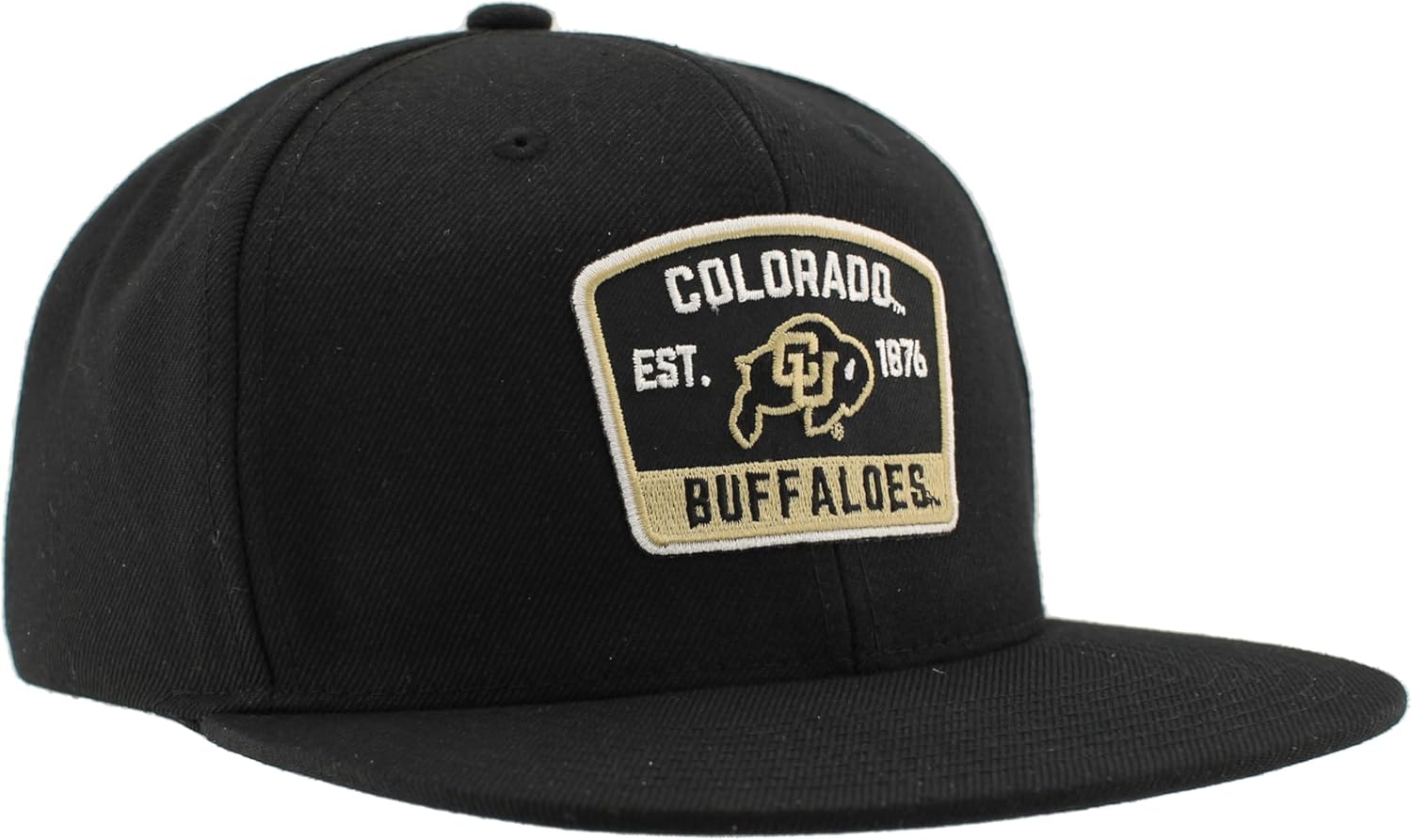 Colorado Buffaloes NCAA Officially Licensed Hat Flat Snapback Z11 Switchback Black - Image 5