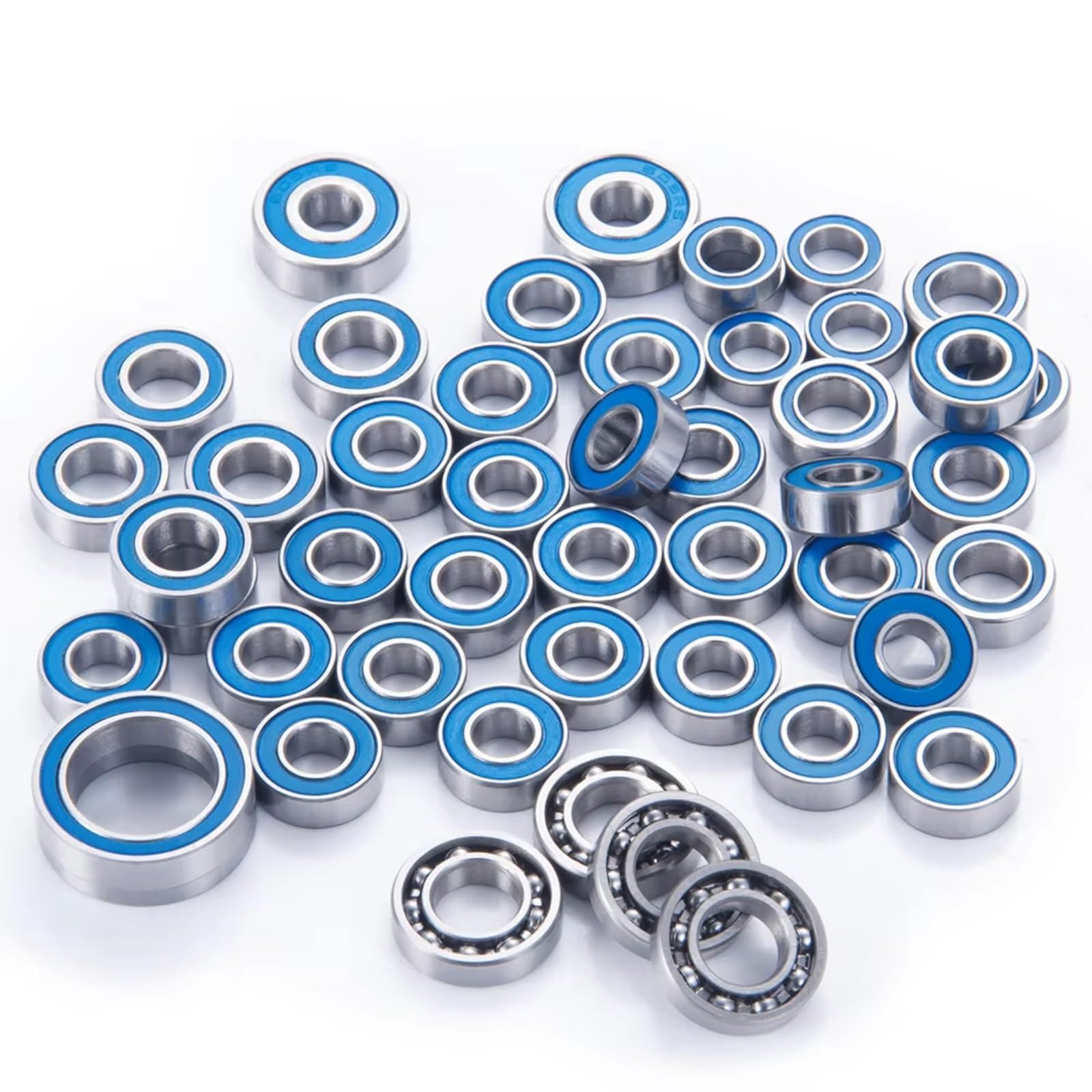 Für Vanquish VS4-10 Für Phoenix 48 Teiliges Portal Kugellager Set Abgedichtete Upgrade Teile Modellzubehör Reparatur Montage RC Lagerteile