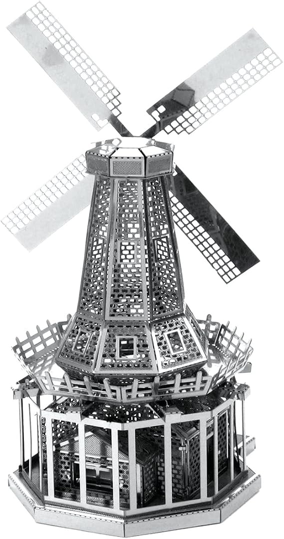 Metal Earth Windmill 3D Metal Model Kit Fascinations