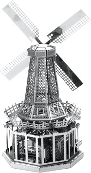 Metal Earth Windmill 3D Metal Model Kit Fascinations