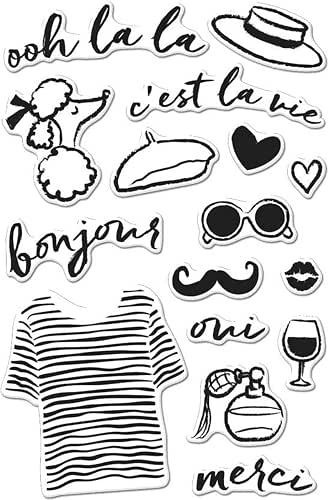 Hero Arts Ooh La Photopolymer Stamps