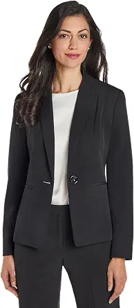 Kasper Women's Stretch Crepe One-Button Blazer