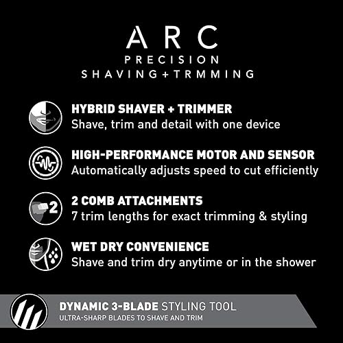 Miniatura 10 de Panasonic Afeitadora eléctrica, edición especial, diseño de Star Wars Stormtrooper, afeitadora húmeda para hombre con sistema de corte de 3