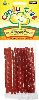 Organic Twists 4 packs 75 grams | Your Tasty Natural Choice | Wheat and Gluten free | Natural | Certified Organic Flavor (Strawberry)