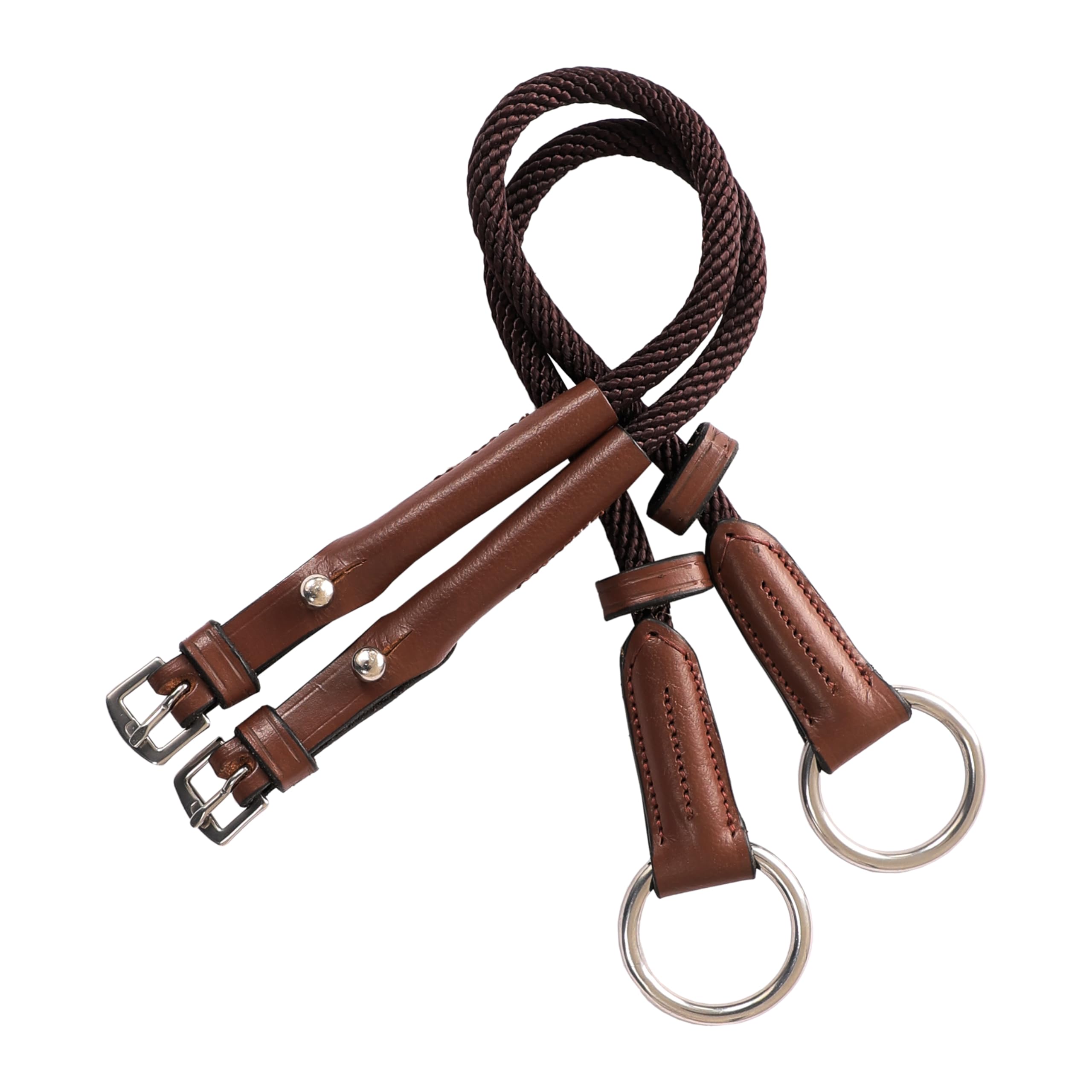 Exion Rope Cheek Piece For English Horse Bridle