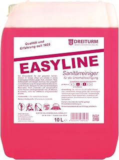 Dreiturm Easyline Sanitärreiniger 10 L Kalkreiniger Toilettenreiniger WC-Reiniger Rostreiniger