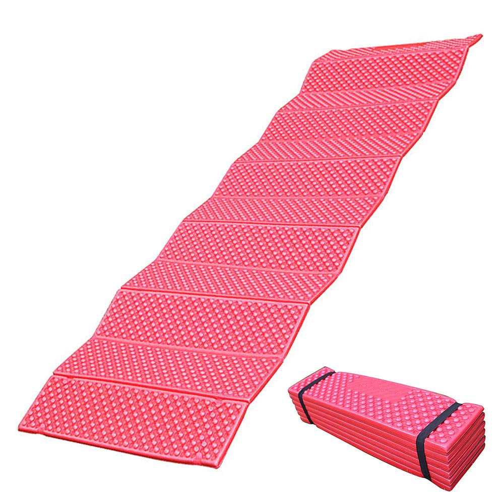 LIXADA Tapis de Camping, Mousse Ultra-légère, Coussin Pliant, Matelas d'extérieur, Coussin de Couchage Pique-Nique sur la Plage, 190x57cm