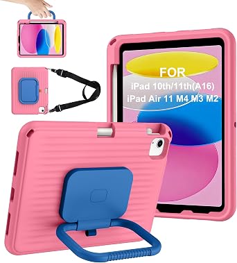 Kids Case for iPad 10th 10.9"/11thA16/ Air 11inch M4 M3 M2